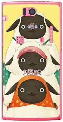 Vista 276 de Yanan Machiko Series Machiko Family Pink (Clear) / for iPhone SE/5s/docomo