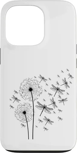 Vista 10 de Funda para iPhone 12/12 Pro Wildlife Animal Insect Dandelion Dragonfly