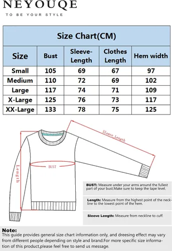 Vista 6 de NEYOUQE Sudaderas de moda para otoño e invierno para mujer, sudadera con estampado casual de moda con cuello redondo