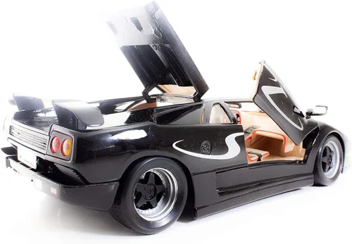 Vista 4 de Maisto - Escala 1/18 compatible con Lamborghini Diablo SV (negro)