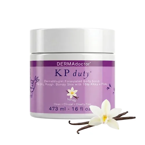 Vista 18 de DERMAdoctor KP Bump Eraser Body Scrub, 10% AHAs + PHAs, Rough & Bumpy Skin