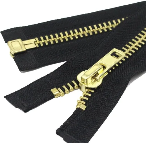 Vista 5 de YaHoGa # 10 8 pulgadas negro níquel separación chaqueta cremallera para coser (8")