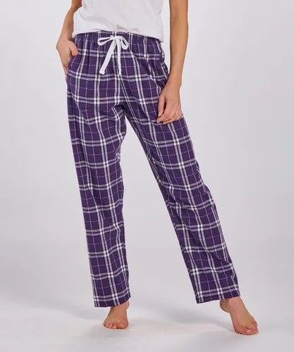 Vista 2 de boxercraft Pantalón de franela Haley con gráfico escolar de la NCAA para mujer
