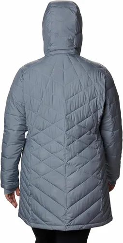 Vista 7 de Columbia Heavenly - Chaqueta larga con capucha para mujer
