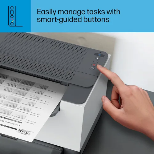 Vista 11 de Impresora láser inalámbrica HP LaserJet M207dw, Blanco y Negro, Dúplex, Ideal para la Oficina