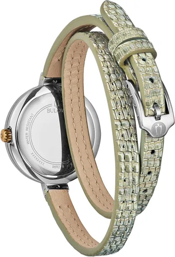 Vista 3 de Bulova Reloj Rapsody para mujer Oro