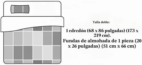 Vista 3 de MarCielo Juego de colcha de 3 piezas 100% algodón de gran tamaño, colcha ligera bordada de granja T0 (azul Aruba, individual (68 x 86 pulgadas)