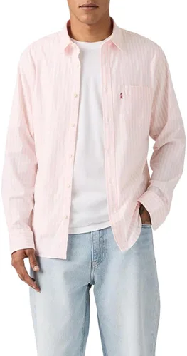 Vista 32 de Levi's - Camisa clásica de manga larga con 1 bolsillo con botones para hombre Caviar