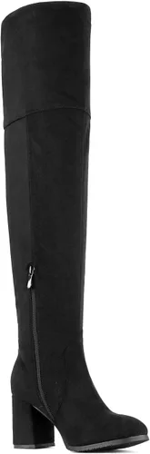 Vista 3 de Botas mosqueteras por encima de la rodilla Dream Pairs para mujer, con tacón grueso