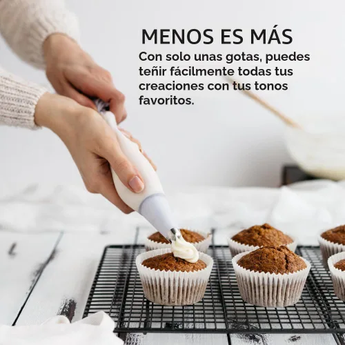 Vista 7 de Chefmaster Liqua-Gel - Colorante para alimentos, 0.70 onzas, aguacate
