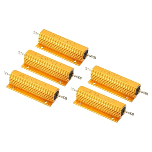 Vista 40 de PATIKIL Resistencia de carcasa de aluminio de 100 W 0.01 ohmios, paquete de 5 resistencias de carcasa de aluminio con carcasa de alambre enrollado