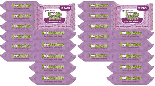 Vista 13 de Toallitas Boogie Grape 30 unidades Tamaño 30 unidades Toallitas Boogie Grape 30 unidades Hypoallergenic & Alcohol-Free, Allergy Relief, Made with