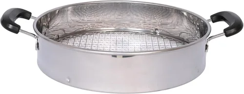 Vista 2 de Tamiz de suelo multiusos con mango Incluye 4 mallas intercambiables Ideal para tamizar suelo, rocas, compost y desechos