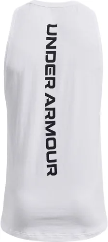 Vista 5 de Under Armour Camiseta sin mangas de algodón Baseline para hombre