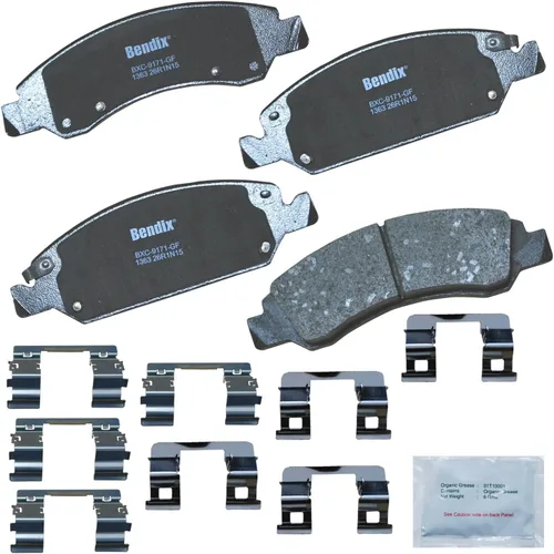 Vista 451 de Bendix - Pastillas de freno Priority1 CFM149 para Blue Bird TC1000, Chevrolet C30, Pickup, C35, C3500HD, G30, Van, K30, P30, R30, R3500, V30, V3500