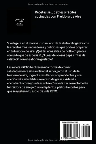 Vista 2 de Recetas Keto Freidora de Aire Cocina saludable (Adelgazar) (Spanish Edition)
