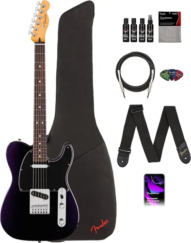 Vista 21 de Fender Player II Modified Telecaster - Paquete de ráfaga de 3 tonos con estuche, correa, cable, juego de púas de 3 piezas y kit de limpieza