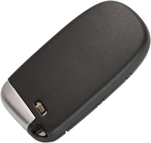 Vista 3 de Funda para llave a distancia, sin llave, 5 botones para Jeep Grand Cherokee Dodge Challenger Charger Dart Durango Journey Chrysler 300, color negro