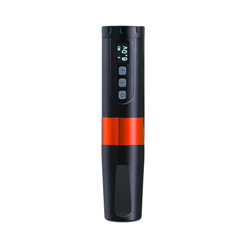 Vista 7 de BRONC Máquina de tatuaje V2 Rotary Pen Style Supply Motor sin núcleo 2,000mAh Batería de energía (azul)