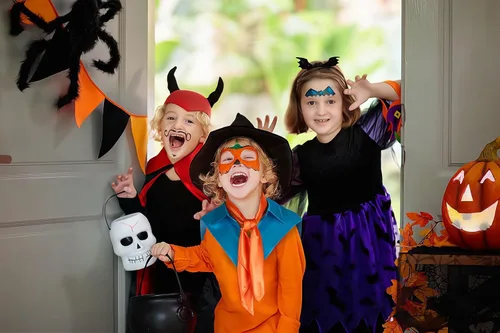 Vista 4 de Disfraz de Fred para adultos, collar falso y bufanda Ascot accesorios de Halloween