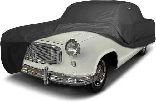 Vista 40 de iCarCover Funda de automóvil personalizada de alta calidad para AMC Ambassador 1965-1973, resistente, impermeable, para todo tipo de clima, lluvia