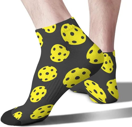 Vista 2 de devor Socks No Show Ankle for Mens Socks No Show Athletic Sock Fashion PICKLEBALL Socks