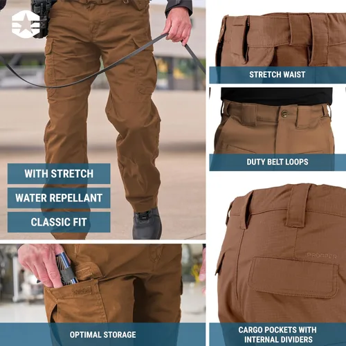 Vista 56 de Propper Pantalón Kinetic para hombre Negro