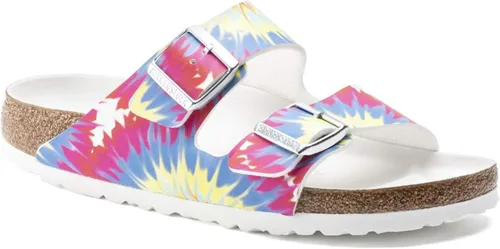 Vista 46 de Birkenstock Sandalias unisex Arizona con plantilla suave para adultos Lima activa