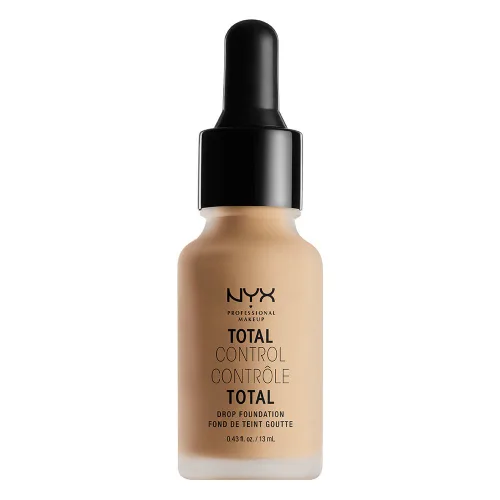 Vista 11 de NYX PROFESSIONAL MAKEUP Total Control Drop Foundation - Base de maquillaje color moca, marrón claro