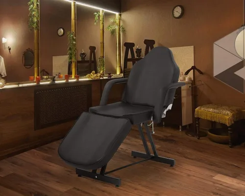 Vista 2 de PayLessHere Silla multiusos de tatuaje de 72 pulgadas de largo y 24 pulgadas de ancho, cama de masaje con taburete hidráulico, cama de belleza