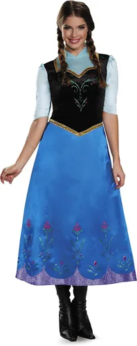 Vista 2 de Disguise Frozen Anna - Disfraz para mujer de lujo