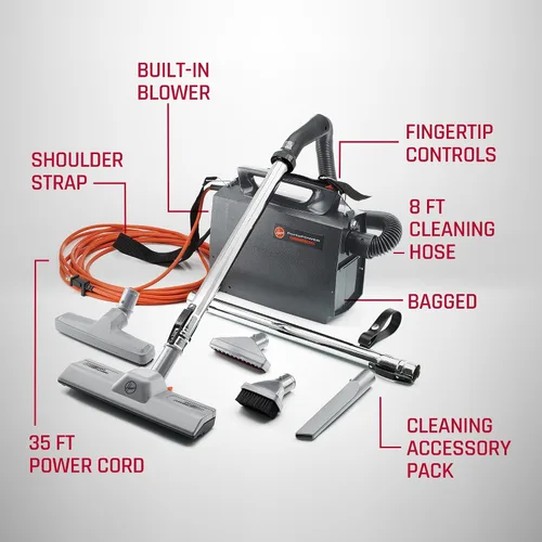 Vista 18 de Hoover CH30000 PortaPower Commercial aspiradora con contenedor liviana