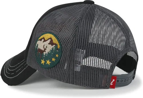Vista 3 de ililily Road Trip - Gorra de béisbol vintage con cierre de broche
