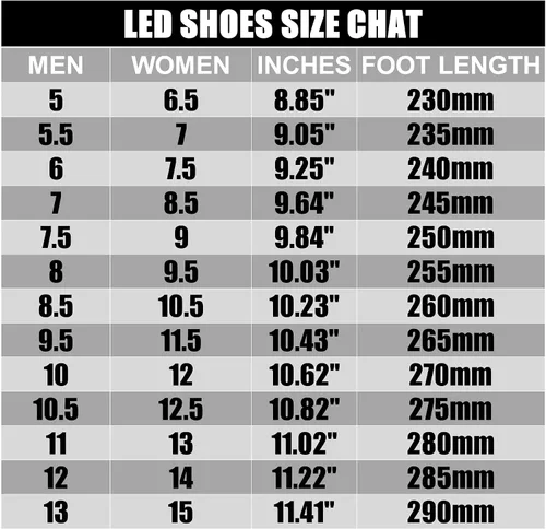 Vista 7 de IGxx Luz LED Zapatos deportivos con luces para hombres, zapatos deportivos de caña alta con LED, recargar con USB, zapatos, mujeres, brillante