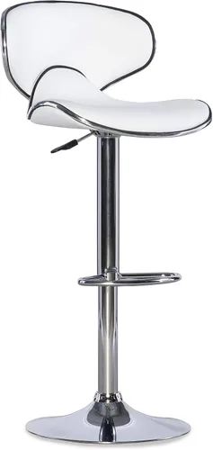 Vista 22 de Powell Furniture Powell PU, taburete de bar cromo/negro