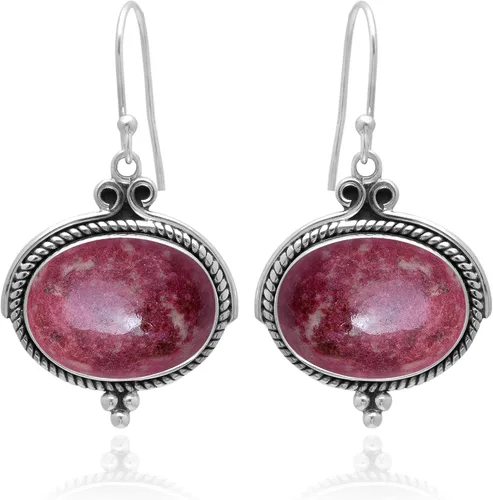 Vista 30 de Veracity Jewelry - Aretes de plata de ley con piedras preciosas para mujeres y niñas, regalo para su cumpleaños, aniversario, esposa, mamá, novia