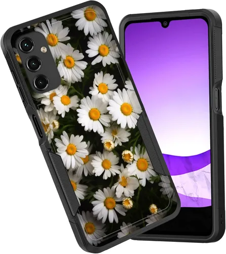 Vista 49 de Funda para Galaxy A15 5G, doble capa híbrida resistente a prueba de golpes, policarbonato duro, silicona suave, TPU, funda protectora para Samsung