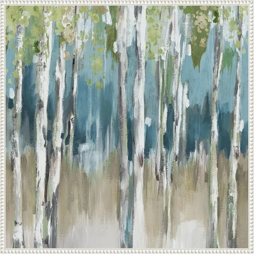Vista 10 de Amanti Art Lienzo enmarcado para pared, 16 x 16 pulgadas, Lost Within by Lera, lienzo enmarcado para pared, obras de arte de paisajes, decoración