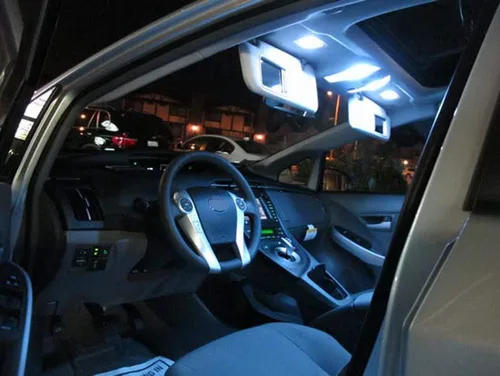 Vista 3 de iJDMTOY Paquete interior de luces LED SMD de alta calidad, compatible con Mazda3 Mazdaspeed3 2010-2013, blanco xenón
