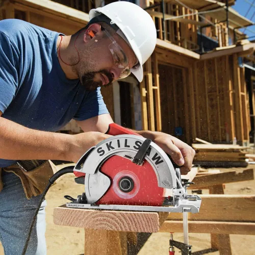 Vista 7 de SKILSAW SPT67WM-22 Sierra circular Sidewinder de magnesio. 7-1/4-pulgadas.