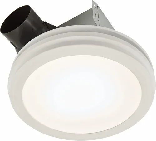 Vista 2 de Broan-NuTone AER80LWH - Ventilador de baño certificado ENERGY STAR, mediano, color blanco