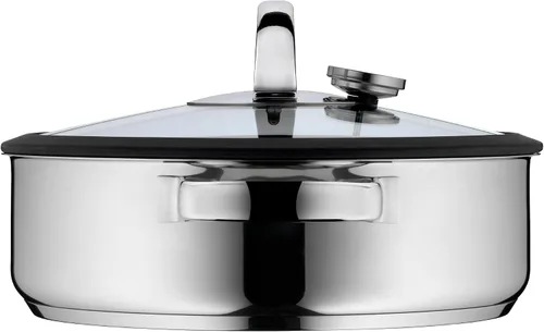 Vista 14 de WMF Olla de vapor, plata, 11.0 in