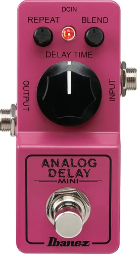 Vista 2 de IBANEZ Dispositivo de Efecto Mini de Delay Analógico - Hecho en Japón (ADMINI), Plateado