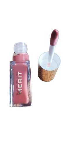 Vista 2 de MERIT Shade Slick Classics Aceite de Labios Tintado Au Naturel