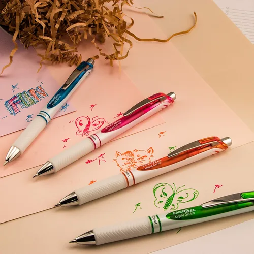 Vista 7 de Pentel EnerGel Deluxe RTX - Bolígrafo retráctil de gel líquido
