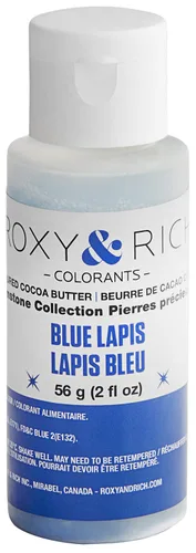Vista 11 de Roxy & Rich Gemstone Collection Manteca de cacao, 1.98 oz de oro antiguo