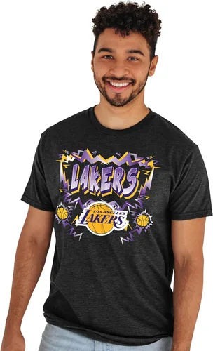 Vista 9 de Blue 84 NBA - Camiseta unisex para adultos, con licencia oficial de la NBA, colores alternativos jaspeados