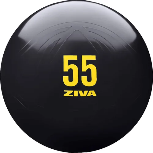 Vista 10 de Ziva Pelota de ejercicio de fitness con núcleo antiestallido, pelota de yoga antideslizante de grado profesional para equilibrio de estabilidad