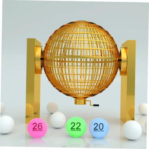 Vista 5 de PRETYZOOM 30 bolas de bingo -pong, bolas de bingo numeradas 1 a 30 rifas multicolor juego colorido 1.6 in