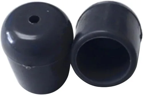Vista 4 de TentandTable Puntas de silla de repuesto de 3/4 pulgadas para sillas plegables Negro Paquete de 25 TentandTable 3/4" PVC Replacement Chair